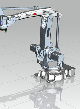 ABB IRB 460高速码垛机器人3D图纸 IGS STP X_T等格式