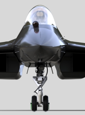 俄罗斯FGFA五代战斗机三维建模图纸 igs格式