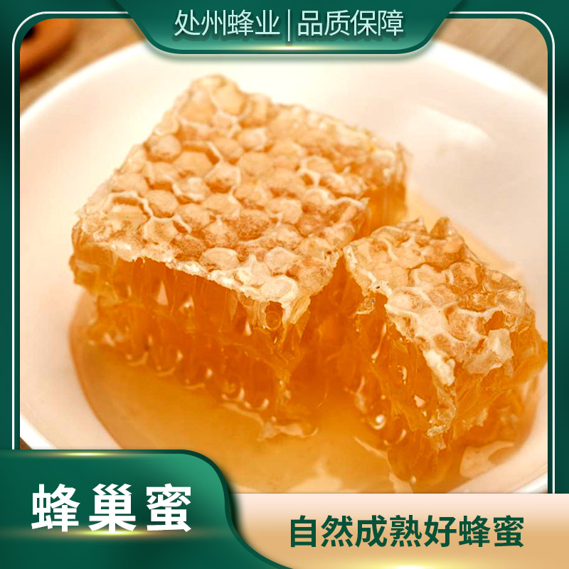 丽水山耕 纯正蜂巢蜜500g*2礼盒装 蜂蜜农家天然无添加特色农产品
