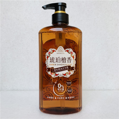 台湾美吾发琥珀檀香沐浴乳