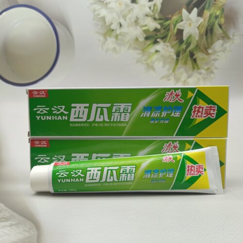 云汉西瓜霜中草药牙膏180g特制洁白牙齿广西桂林清洁口腔男女通用 - 封面