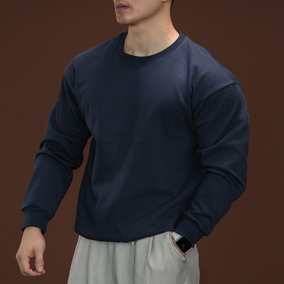 新款圆领卫衣男士套头百搭