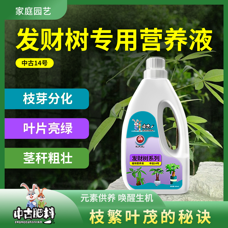 中古发财树幸福树专用绿植营养液