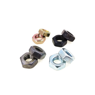 镀锌六角螺母 六角螺帽 M3M4M5M6M8M10M121620 螺母 4级六角螺帽