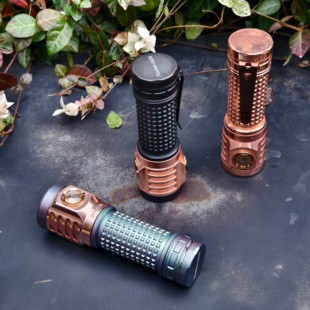 FFL 萤火虫 纯铜 铜钛合金手电 恒流 NOVMU V2S 高显色手电筒