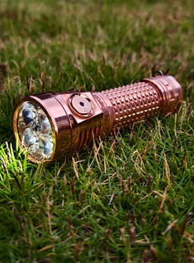 FFL萤火虫 纯铜 铜钛合金手电筒 E04 四核SFT42灯珠