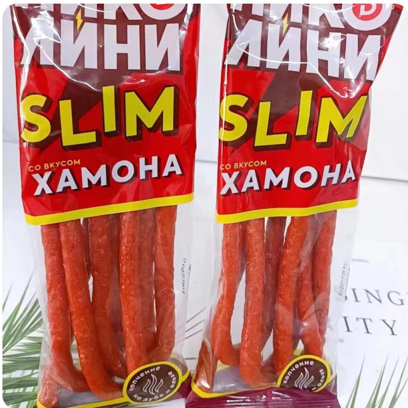 俄罗斯半干小肠熏肠下酒菜萨米肠70克 - 实物图