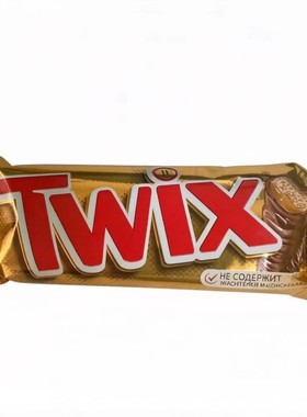 俄罗斯巧克力棒TWIX焦糖夹心55克