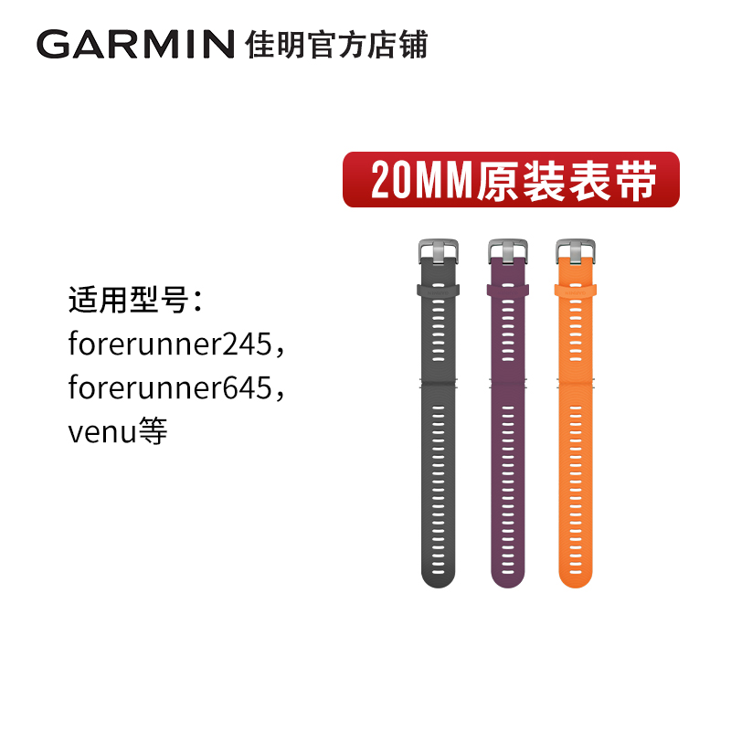 Garmin佳明20mm原装表带
