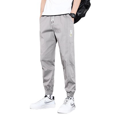 九分束脚休闲夏季薄款男士纯棉