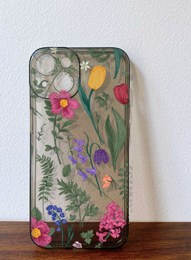 印象插画小众适用iPhone15苹果17Promax华为mate60vivox200荣耀300OPPOReno14一加13小米12手机壳iQOO9苹果16