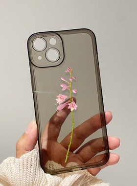 粉色小花iPhone16promax苹果15手机壳14plus适用vivox200S19华为p70软OPPOReno13小米15红米k80三星s24一加11