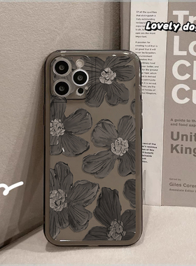 陈都灵同款iPhone16Pro苹果17Promax手机壳软nova12华为mate50适用vivos30小米14荣耀80OPPOreno9轻奢油画k60