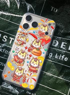 新年马年手机壳适用iPhone17promax苹果16小米15红米note14华为nova13一加12防摔opporeno11新春vivos50荣耀9