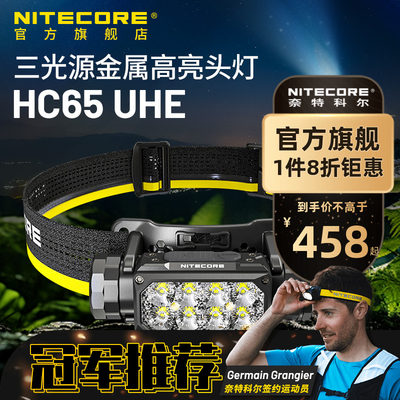 奈特科尔HC65UHE金属高亮头灯