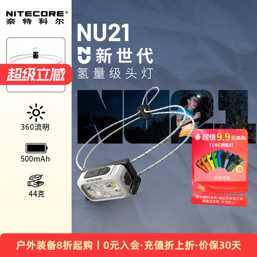 奈特科尔轻量化牛头灯NU21