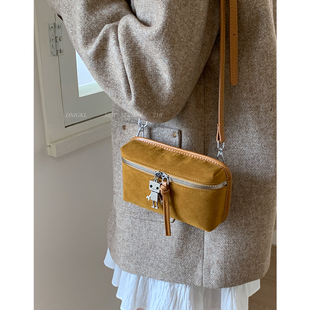 高级感复古迷你小包包女2025新款 秋冬单肩斜挎包百搭洋气口红钱包