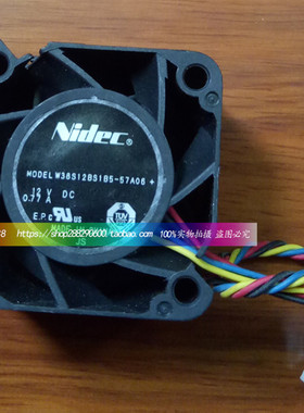 NIDEC 800-42129-01J5OSD4HNC3B风扇W38S12BS1B5-57A06 12V 0.77A