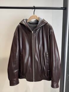 外套2026春新品 正品 双面可穿素皮针织MBF1COT004 active系列