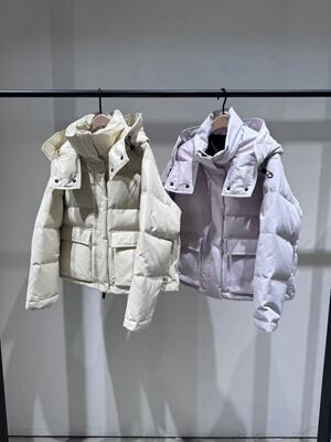 正品羽绒服90鹅绒2025冬新品防水透湿【轻暖漫游系列】MBE4EIN053