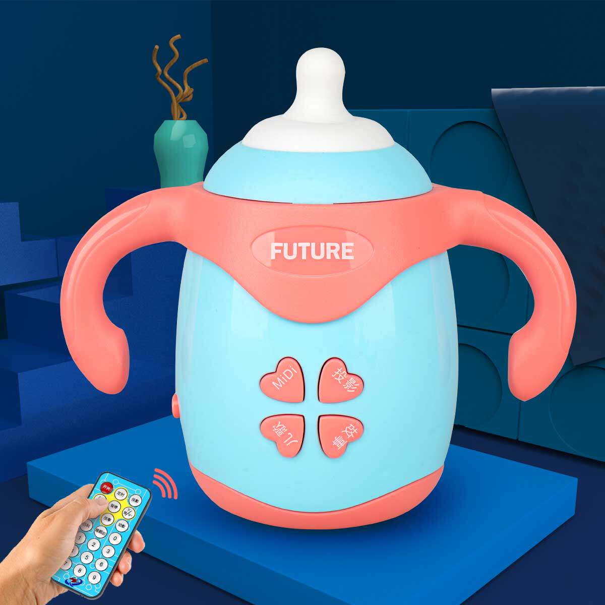 儿童早教机0-3岁幼儿宝宝儿歌播放器音乐故事机婴儿玩具奶瓶|ruв категории игрушка/коляска/головоломка/блоки/модель, ЕЭК/интеллектуальные игрушки, ЕЭК машина/немного читать, учиться - от Buy2taobao.com для оказания профессиональной услуги покупки агента Taobao