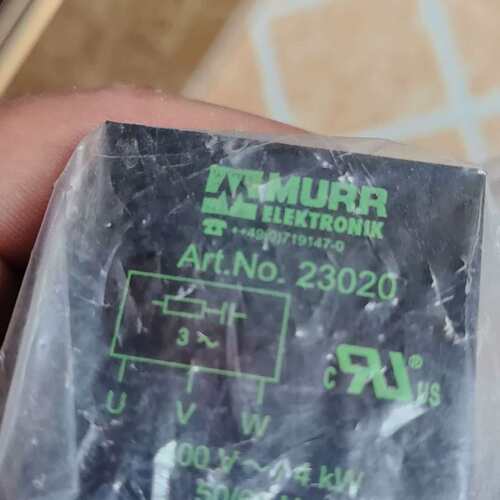 议价-MURR穆尔+浪涌器+控制器+Art.No23020-可维修