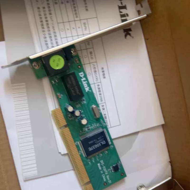 议价-D-Link DFE-530TX PCI网卡 拆机件 带原包-可维修