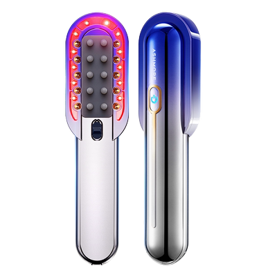 艾诗摩尔红光健发梳上药发生仪器