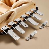 弹簧锁扣门栓不锈钢拉扣鸭嘴迷你卡扣按压式 弹簧箱包扣锁紧器插销