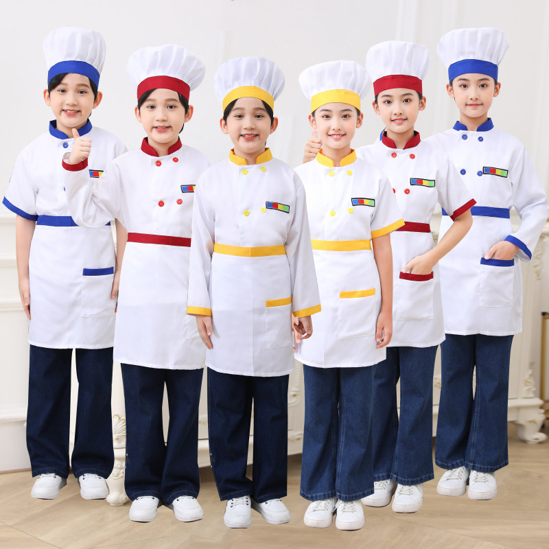 儿童烘焙小厨师服装幼儿角色扮演