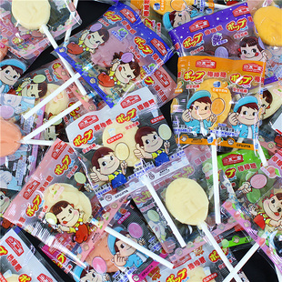 不二家棒棒糖儿童牛奶糖水果糖糖果硬糖散装 小孩子零食果味糖奶糖