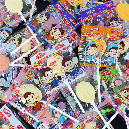 不二家棒棒糖儿童牛奶糖