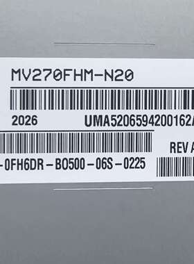 27寸 MV270FHM-N20/LM270WF5-SL-议价
