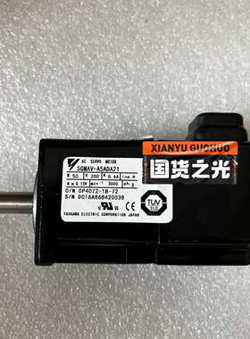 SGMAV-A5ADA21安川伺服电机，成色好-议价；