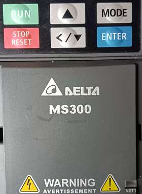 1.5KW380V，台达MS300变频器，型号VFD4A2M-议价