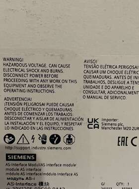 3RK1205-0BG00-0AA2  ASIsafe 模块-议价