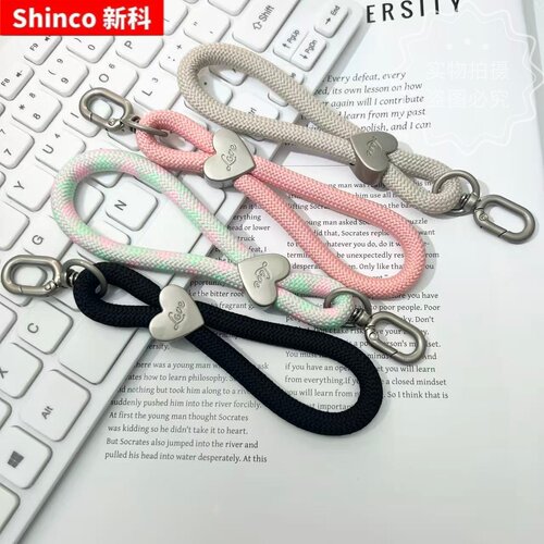 爱心款高品质手机挂绳手指绳