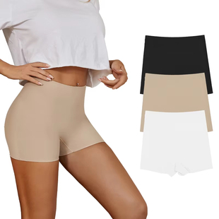Women's Boyshorts Panties 无痕防走光裸感外穿安全裤女士打底裤