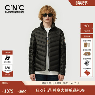 【大牌直降】CNC男装冬季新款黑色轻薄羽绒服经典无缝锁绒90绒