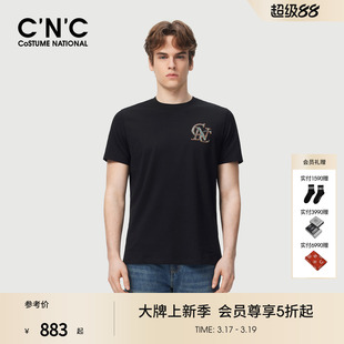 男士 短袖 T恤LOGO设计师款 CNC男装 大牌短袖 新款 正品 26夏季