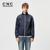 CNC男装 休闲夹克立领夹克外套商场同款 25早春新款 新秩序系列薄款