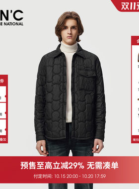 【预售立减】CNC男装26秋冬季新款短款翻领休闲棉服外套男士新款