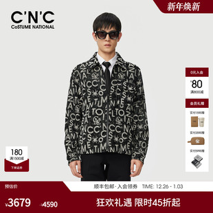 雪尼尔满版 新款 提花LOGO时髦轻奢翻领 25秋季 CNC男装