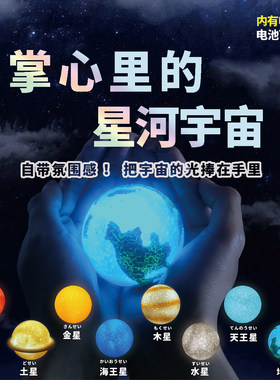 创意仿真行星盲盒摆件