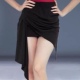 新款 成人拉丁舞半身裙不规则短裙练功服女成人专业舞蹈短裙YS235