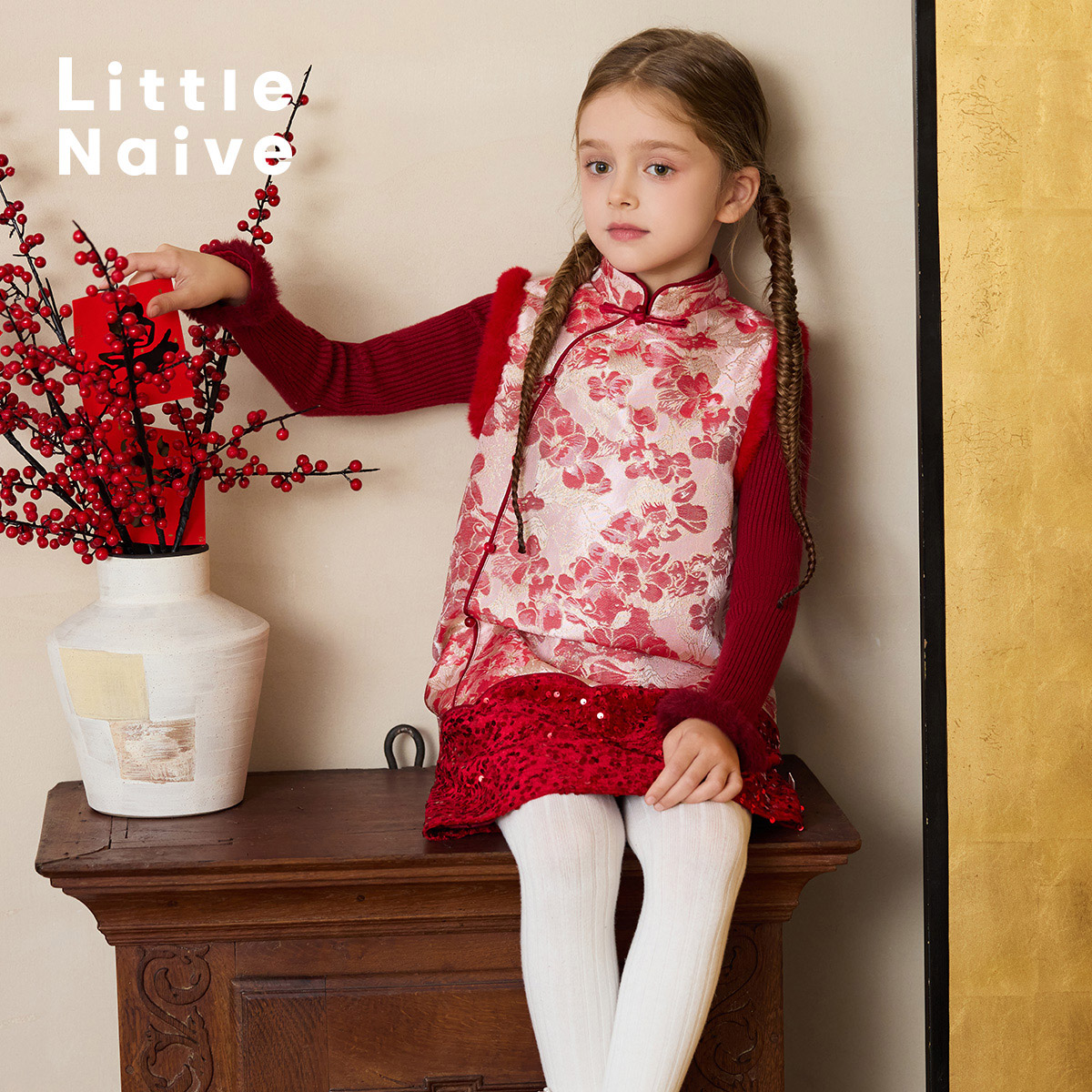 littlenaive时髦新中式拜年服