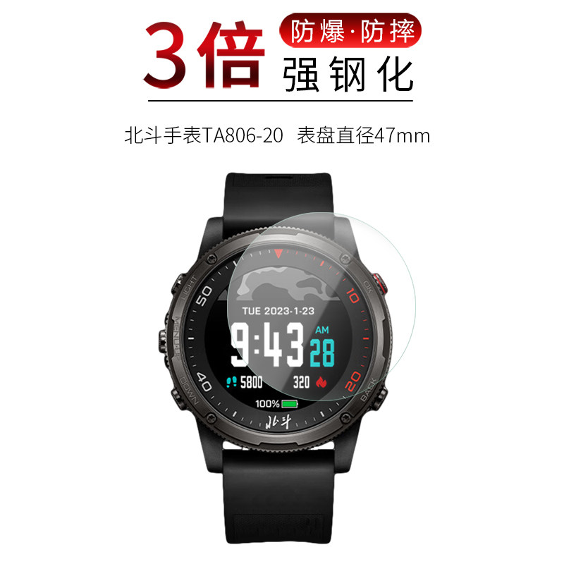 适用于北斗手表TA806-20钢化膜TA900-11高清屏幕防刮防摔防指纹护眼蓝光玻璃保护贴膜使用感如何?
