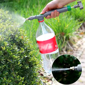 往复式 抽拉洒水壶饮料瓶喷枪拉杆喷雾器手动推拉浇花壶喷壶浇水壶