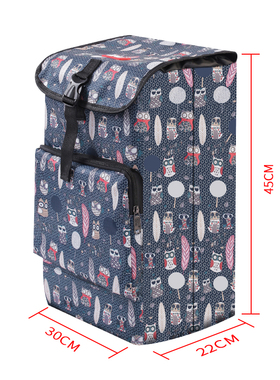 购物车袋子行李拉袋收纳购物袋牛津布手拉车防水布袋行李车购物袋