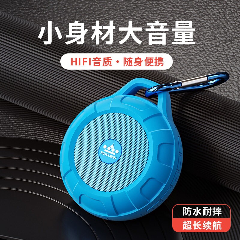 朗琴T350蓝牙小音箱迷你低音炮大音响音量户外运动便携式跑步插卡